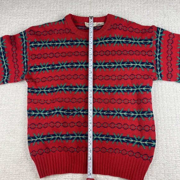 Vintage Hunt Club Scotland 100% Shetland Wool Sweater Men's Size L Defect, read* - Picture 16 of 16